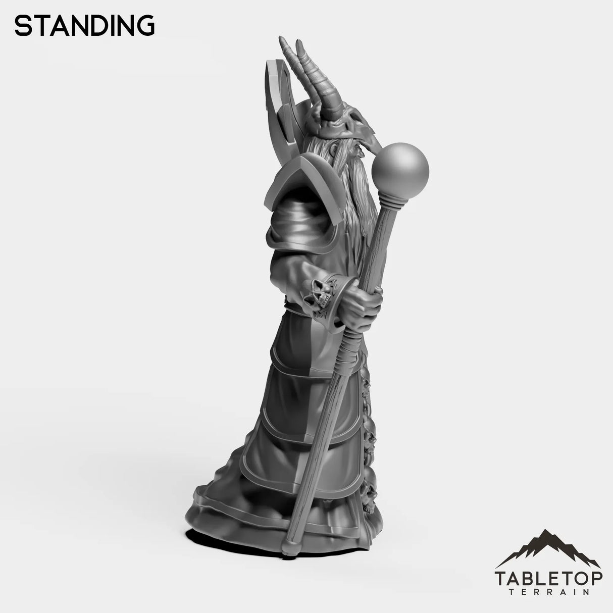 Tabletop Terrain Miniature Unclean Warlock