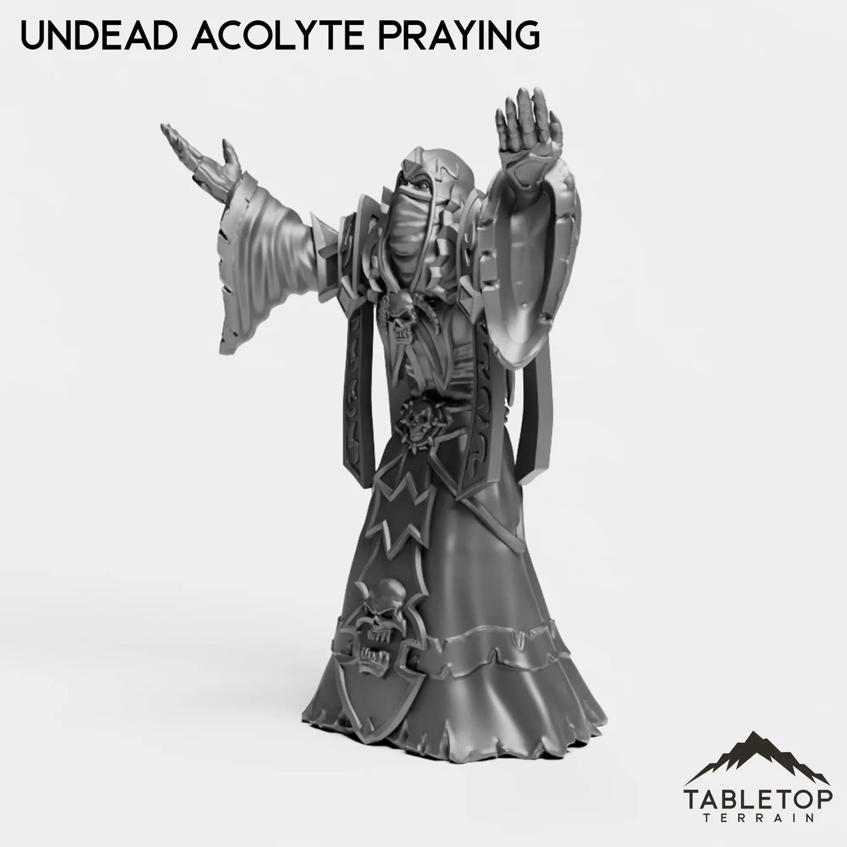 Tabletop Terrain Miniature Undead Acolytes
