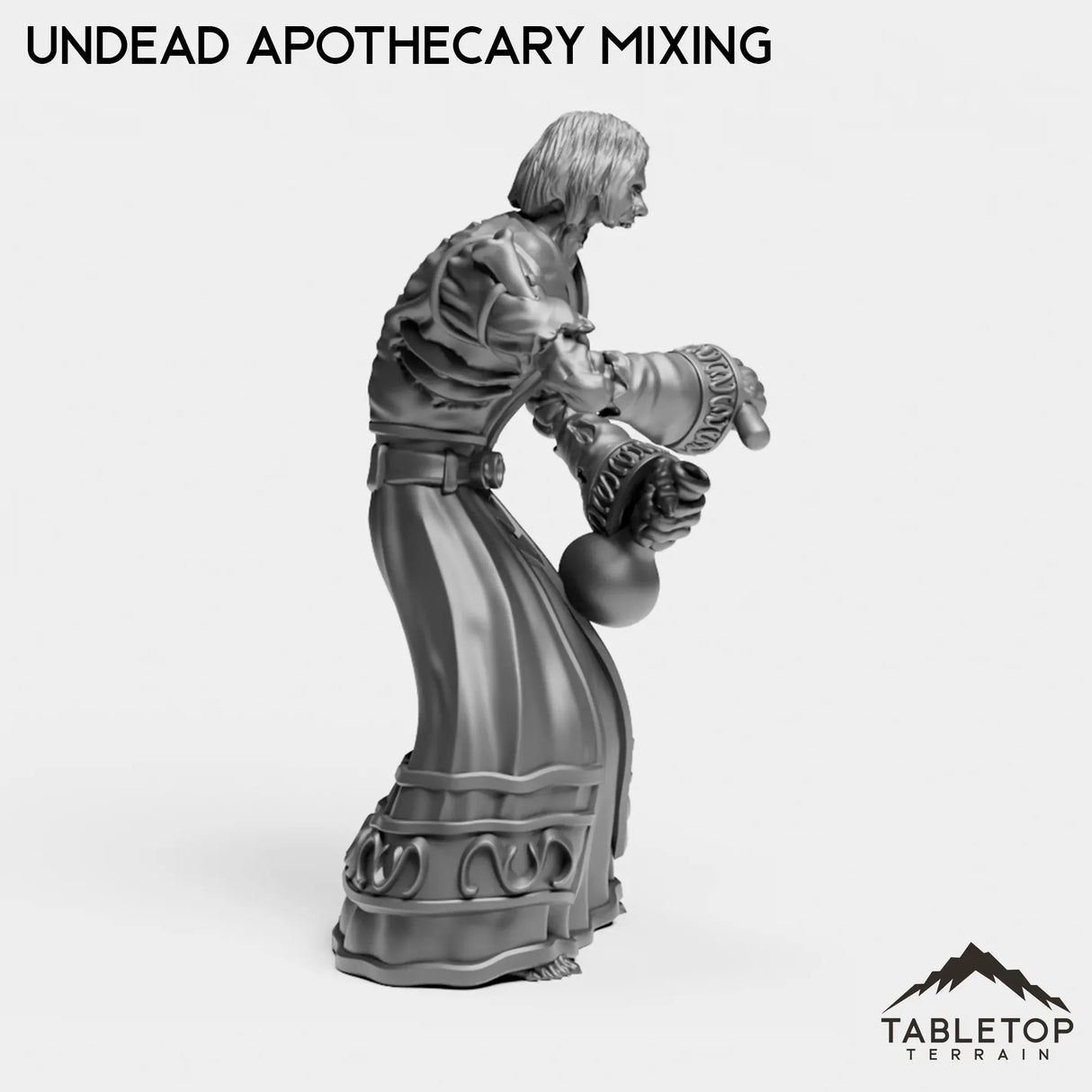 Tabletop Terrain Miniature Undead Apothecary