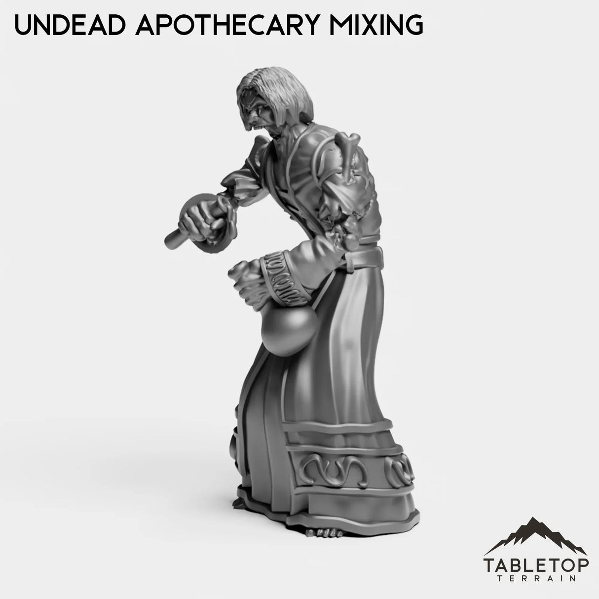 Tabletop Terrain Miniature Undead Apothecary