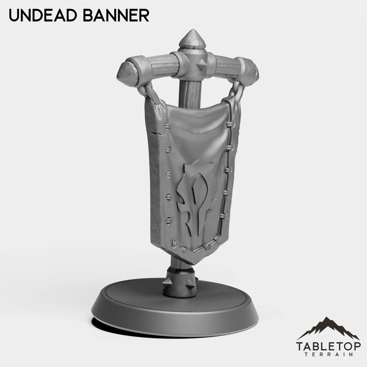 Tabletop Terrain Miniature Undead Banner