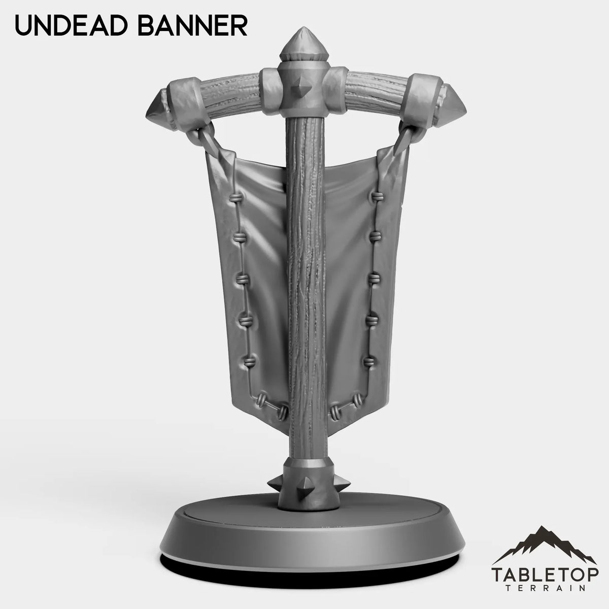 Tabletop Terrain Miniature Undead Banner