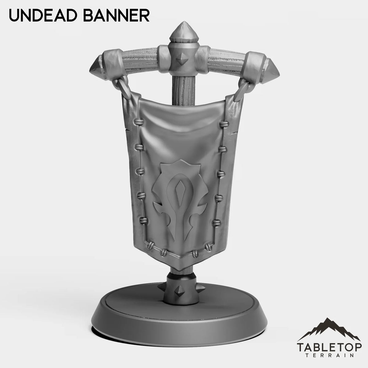 Tabletop Terrain Miniature Undead Banner