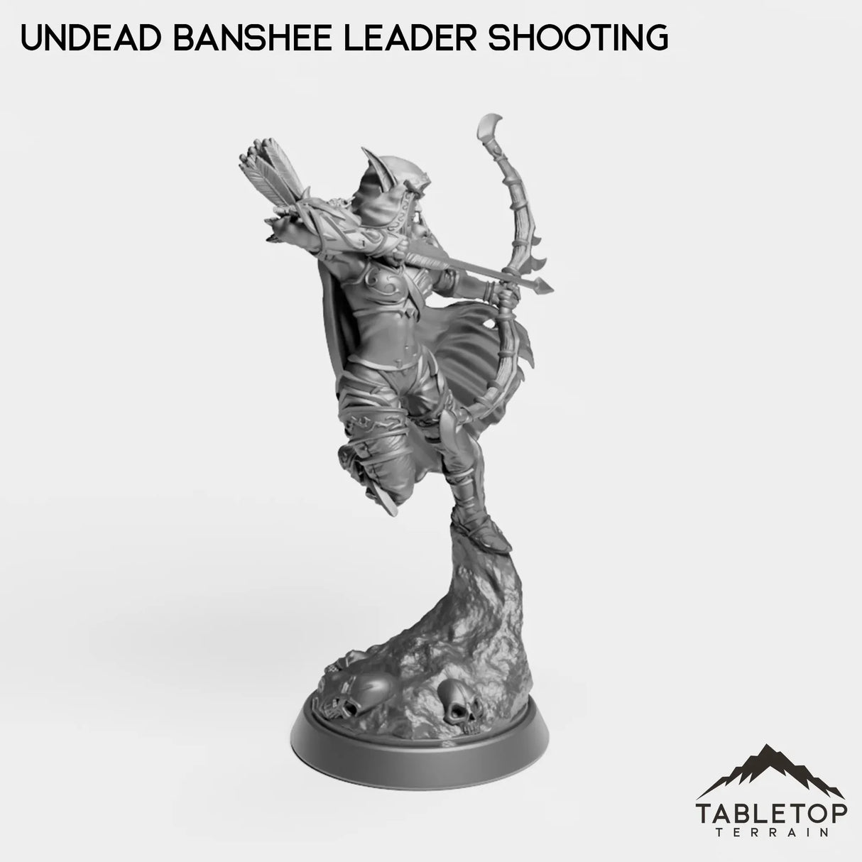 Tabletop Terrain Miniature Undead Banshee Leader