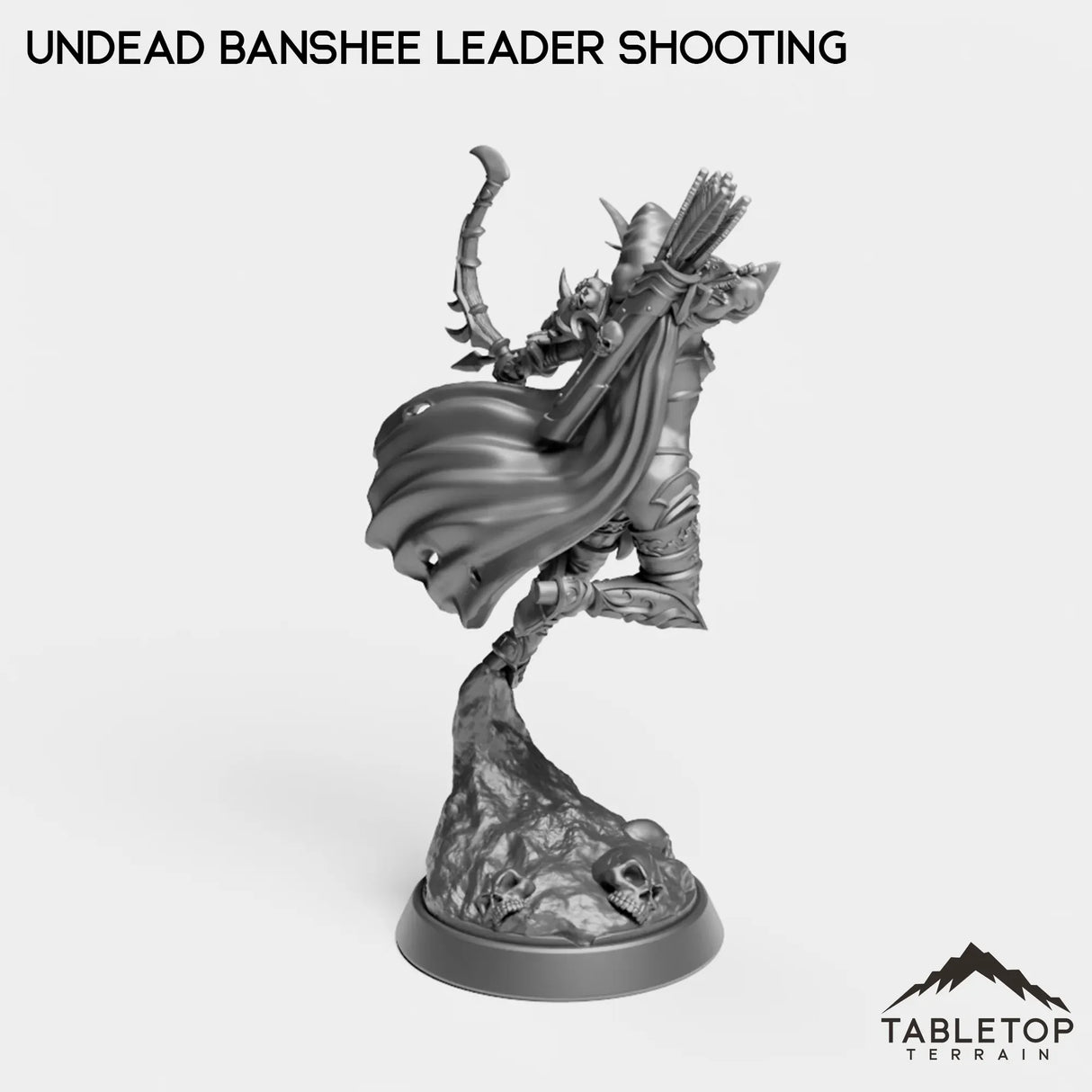 Tabletop Terrain Miniature Undead Banshee Leader
