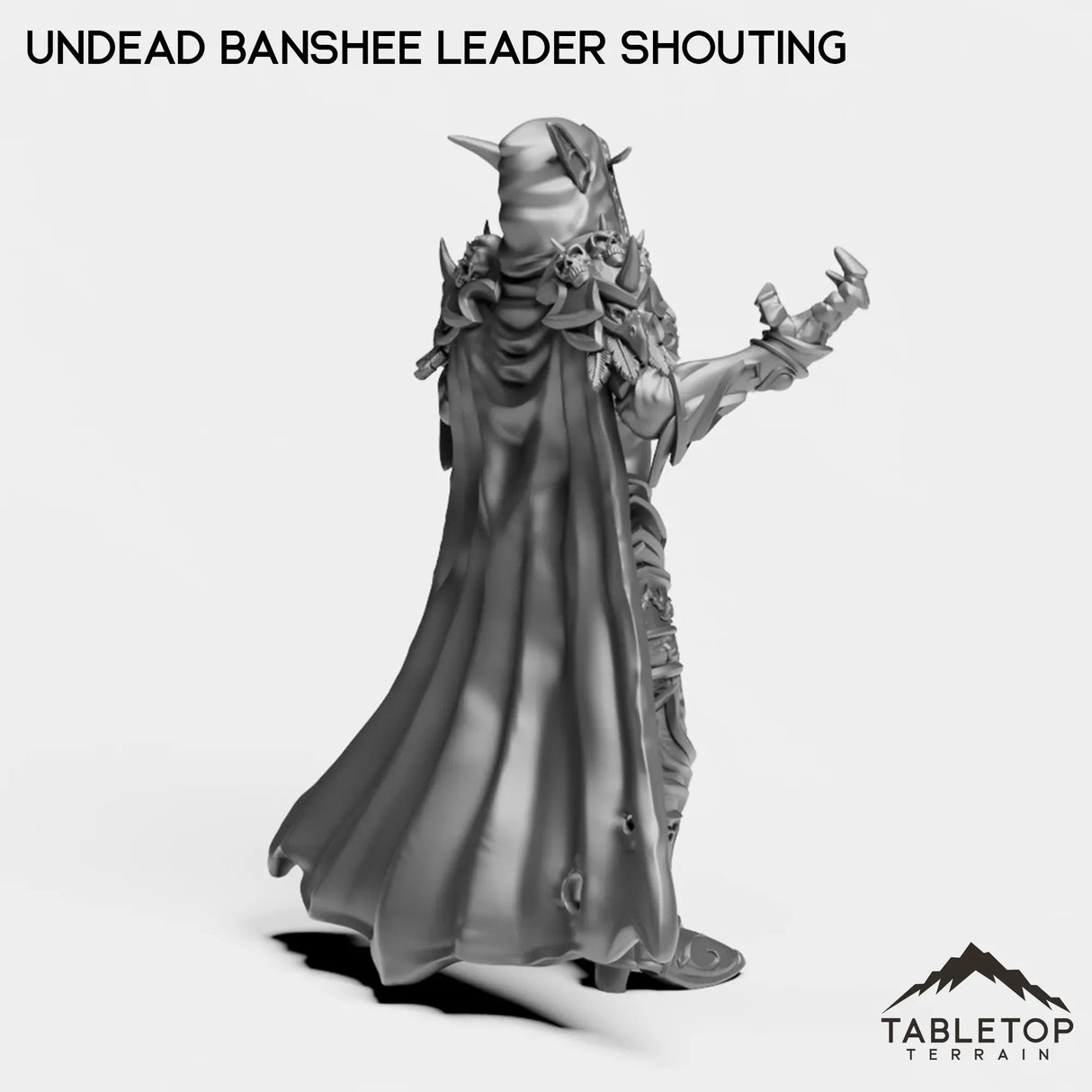 Tabletop Terrain Miniature Undead Banshee Leader