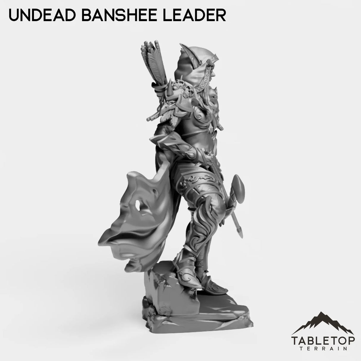 Tabletop Terrain Miniature Undead Banshee Leader