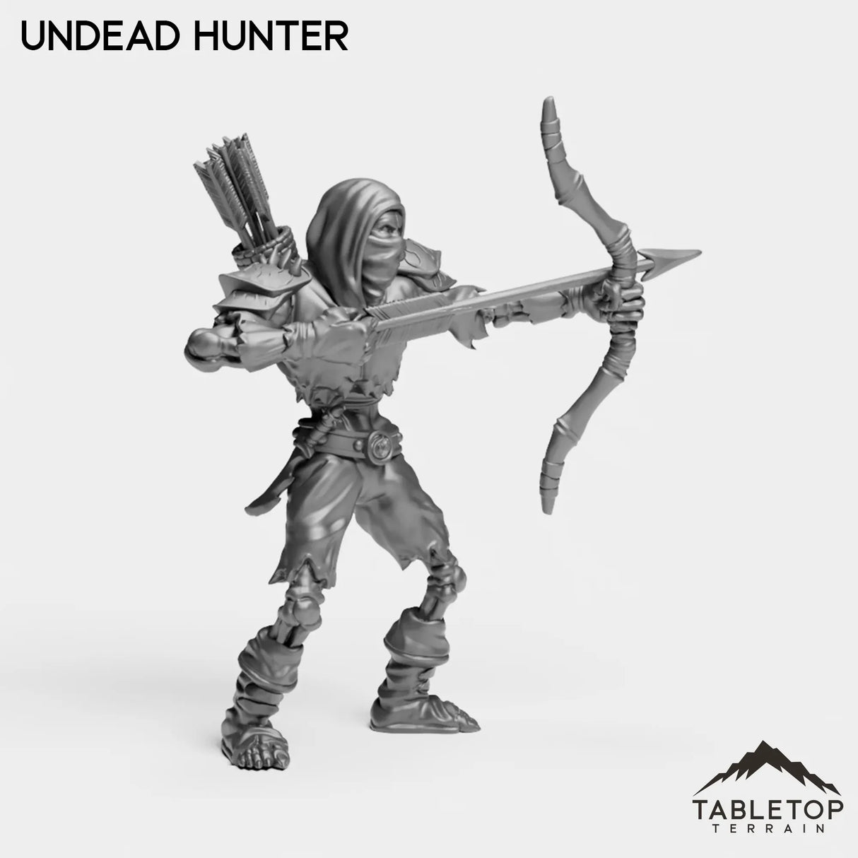 Tabletop Terrain Miniature Undead Basic Hunter
