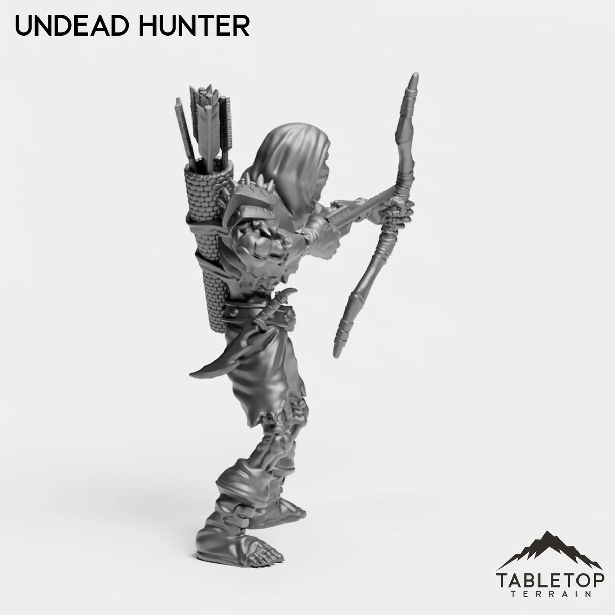 Tabletop Terrain Miniature Undead Basic Hunter