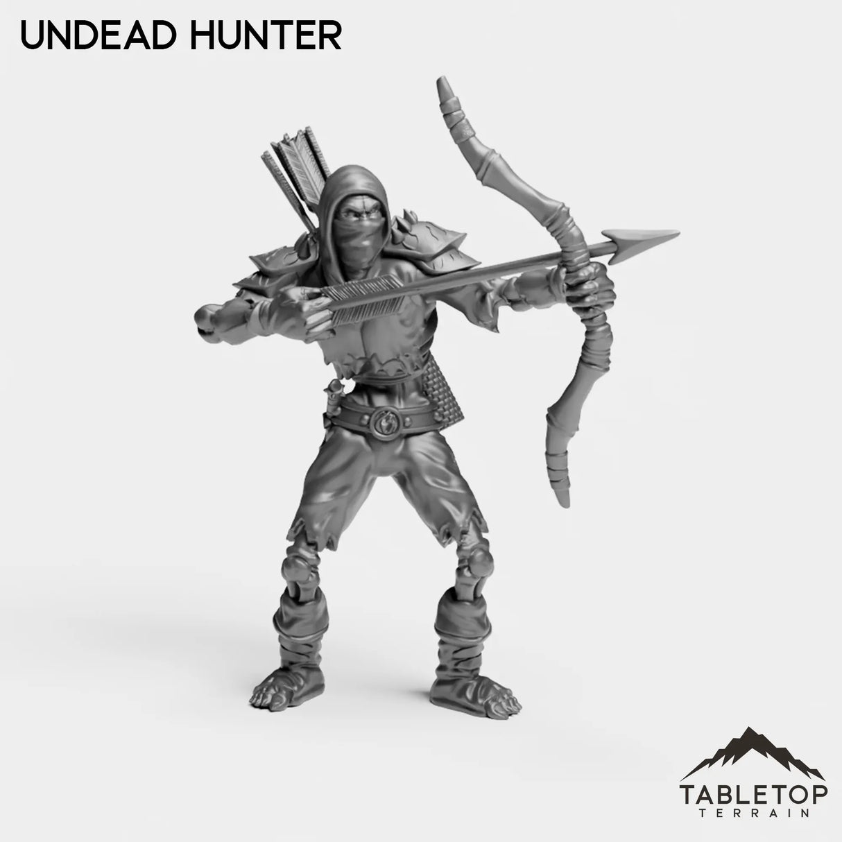Tabletop Terrain Miniature Undead Basic Hunter