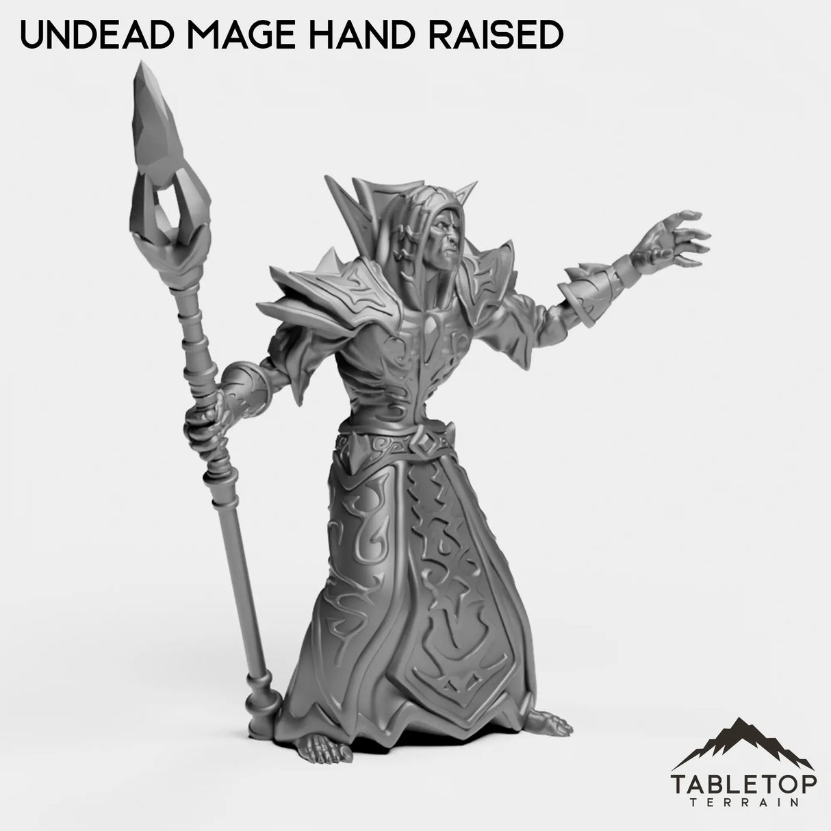 Tabletop Terrain Miniature Undead Basic Mage