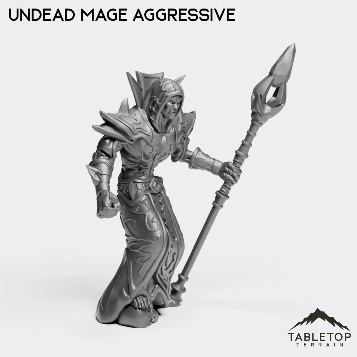 Tabletop Terrain Miniature Undead Basic Mage