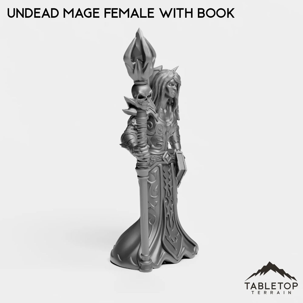 Tabletop Terrain Miniature Undead Basic Mage Female