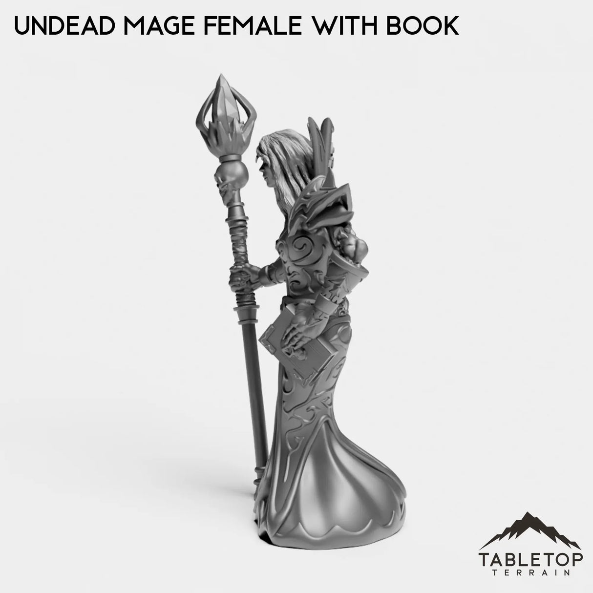 Tabletop Terrain Miniature Undead Basic Mage Female