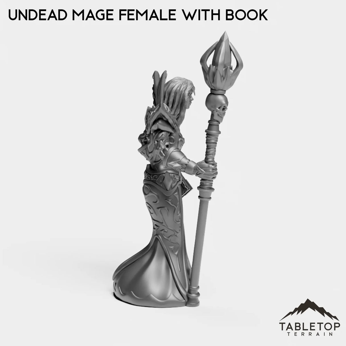 Tabletop Terrain Miniature Undead Basic Mage Female