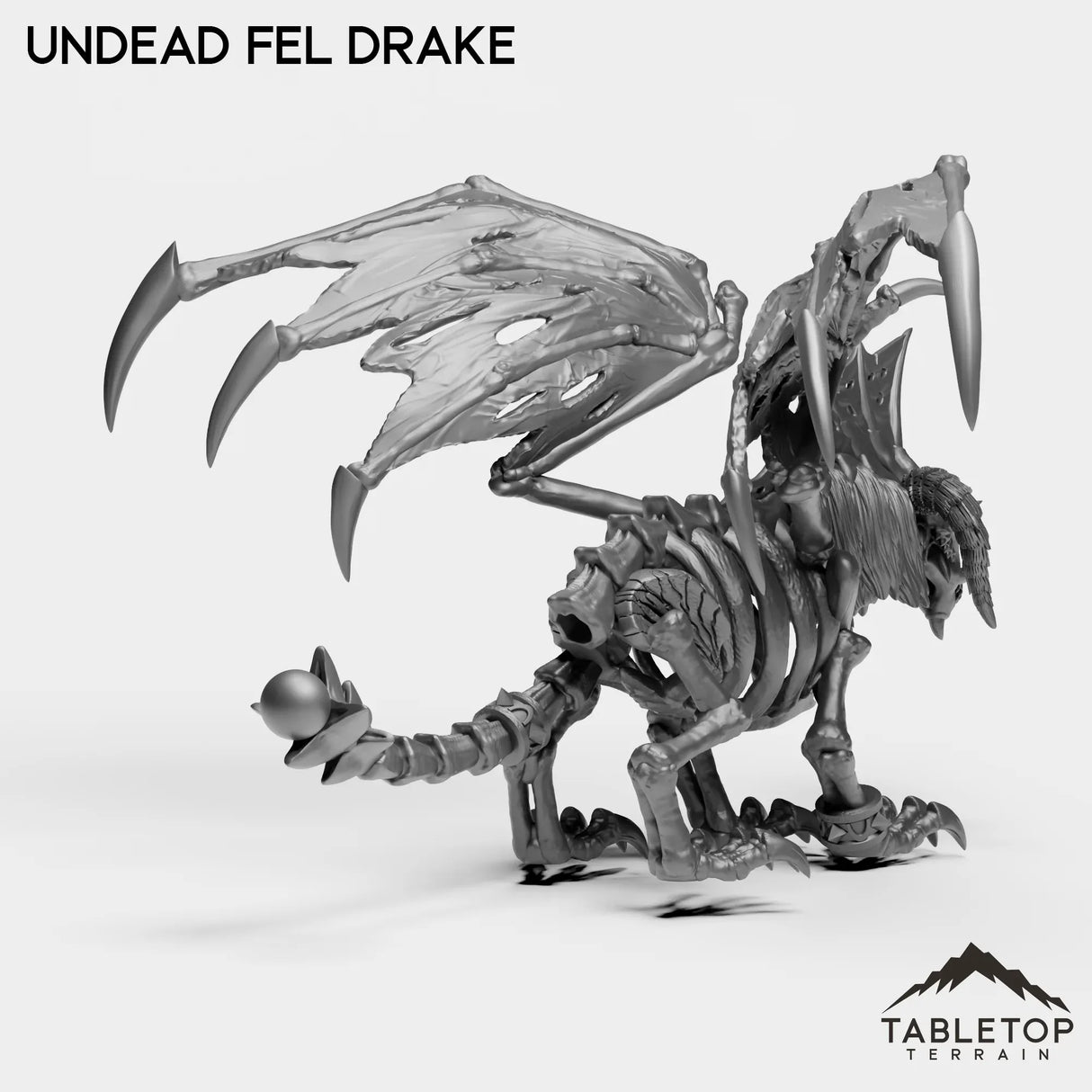 Tabletop Terrain Miniature Undead Fel Drake