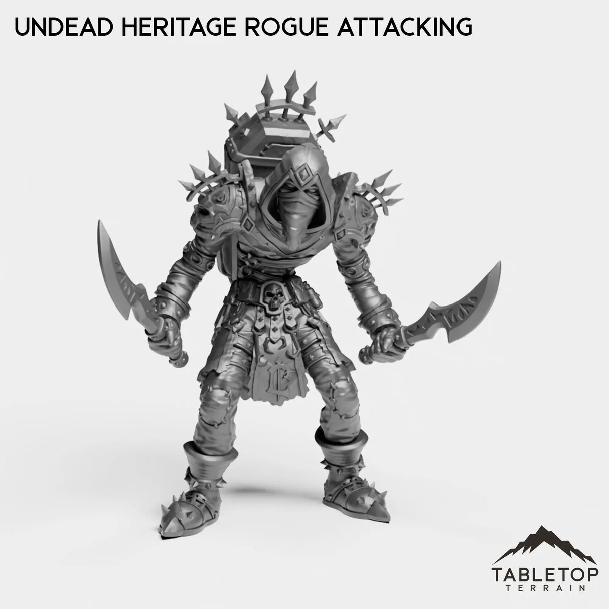 Tabletop Terrain Miniature Undead Heritage Rogue Attacking Undead Heritage Rogue