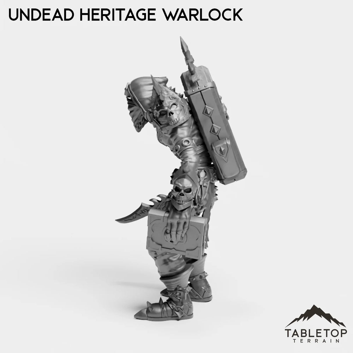 Tabletop Terrain Miniature Undead Heritage Warlock