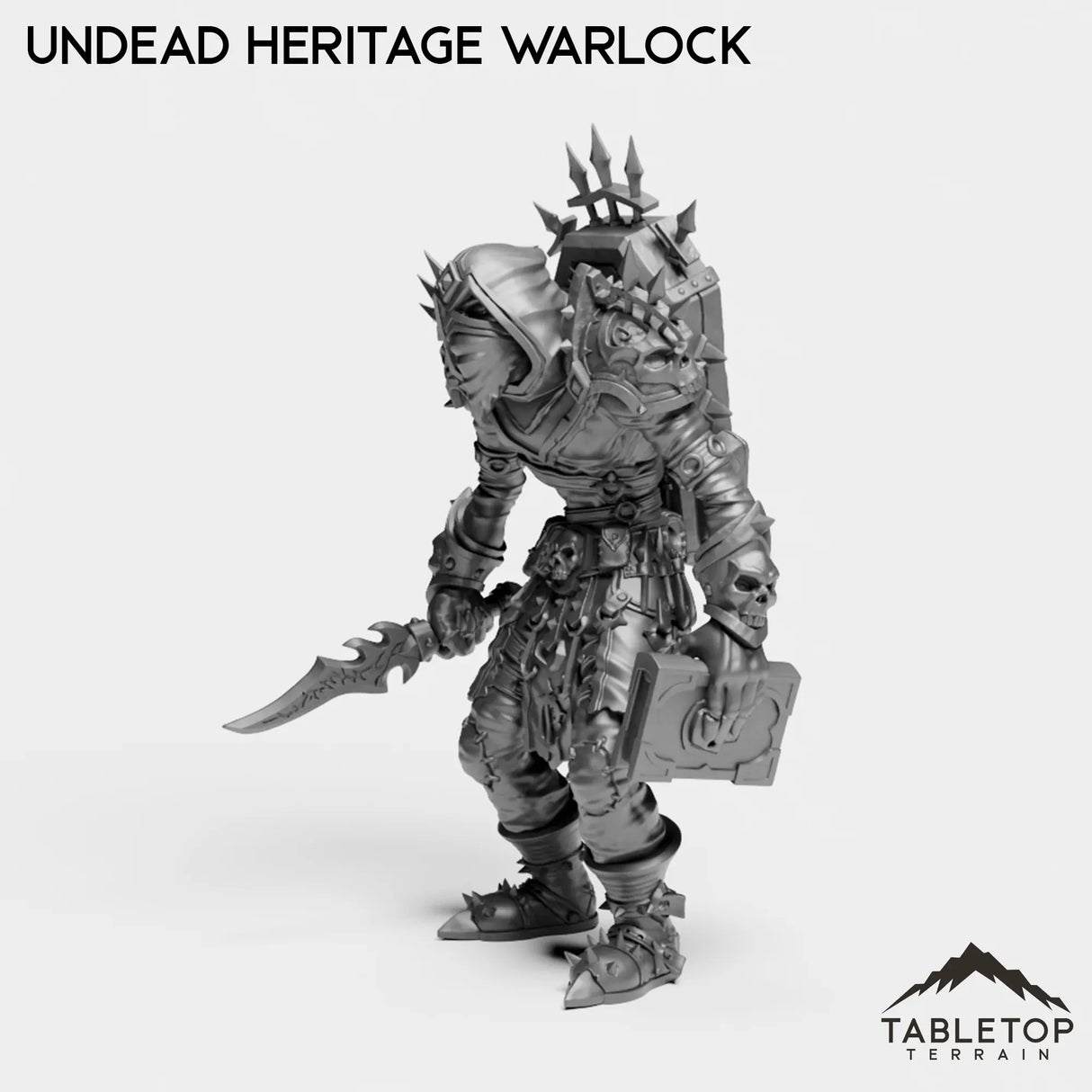 Tabletop Terrain Miniature Undead Heritage Warlock