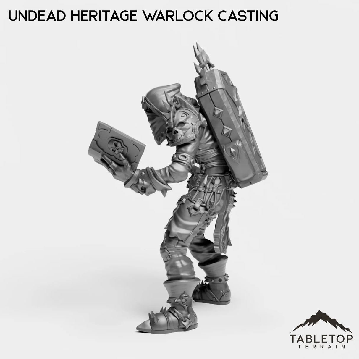 Tabletop Terrain Miniature Undead Heritage Warlock