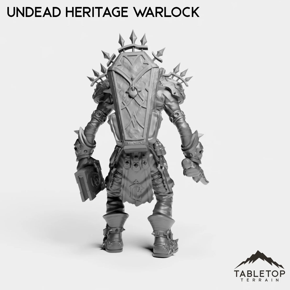 Tabletop Terrain Miniature Undead Heritage Warlock