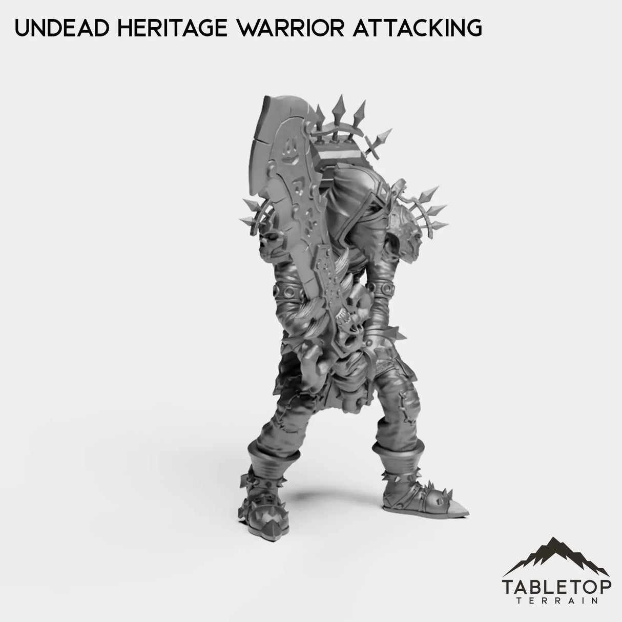 Tabletop Terrain Miniature Undead Heritage Warrior