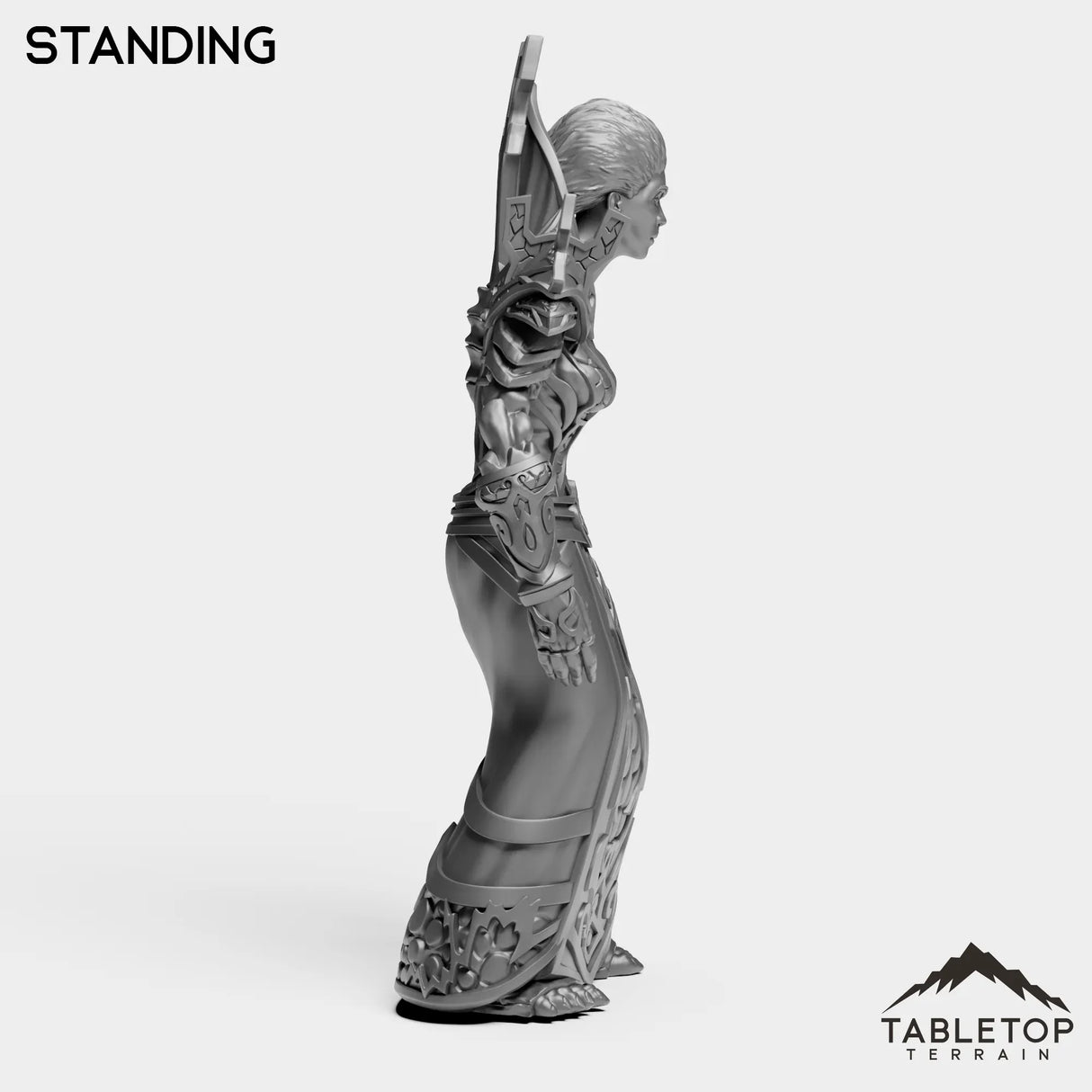 Tabletop Terrain Miniature Undead Mage Female Tier 1