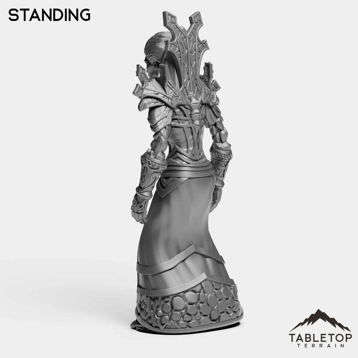 Tabletop Terrain Miniature Undead Mage Female Tier 1