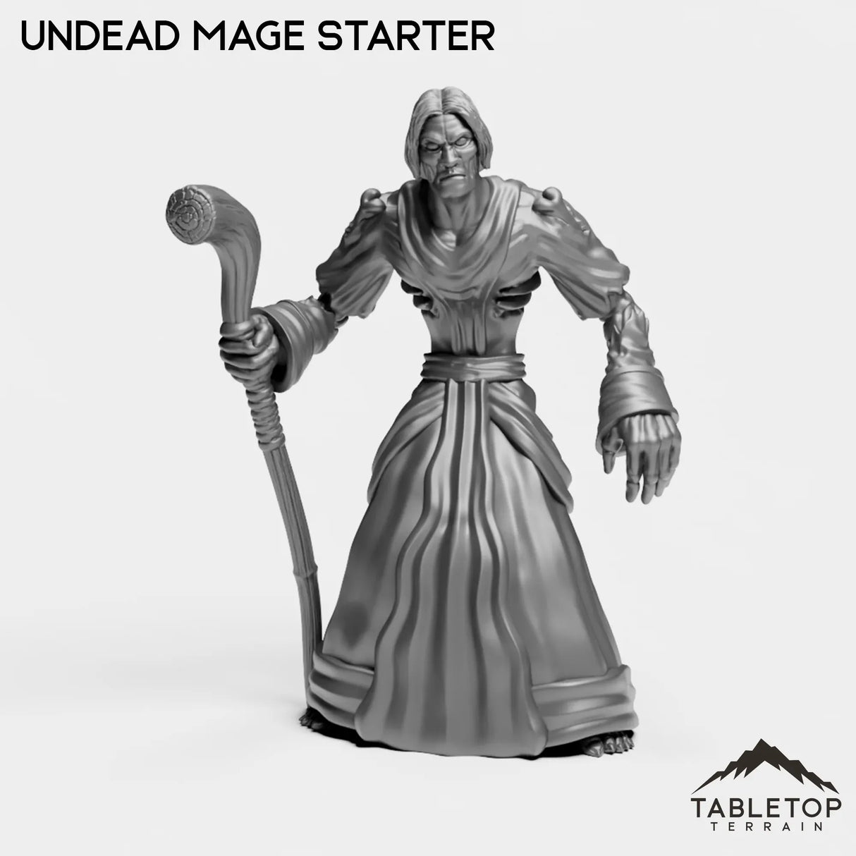 Tabletop Terrain Miniature Undead Mage Starter Undead Starter Mage