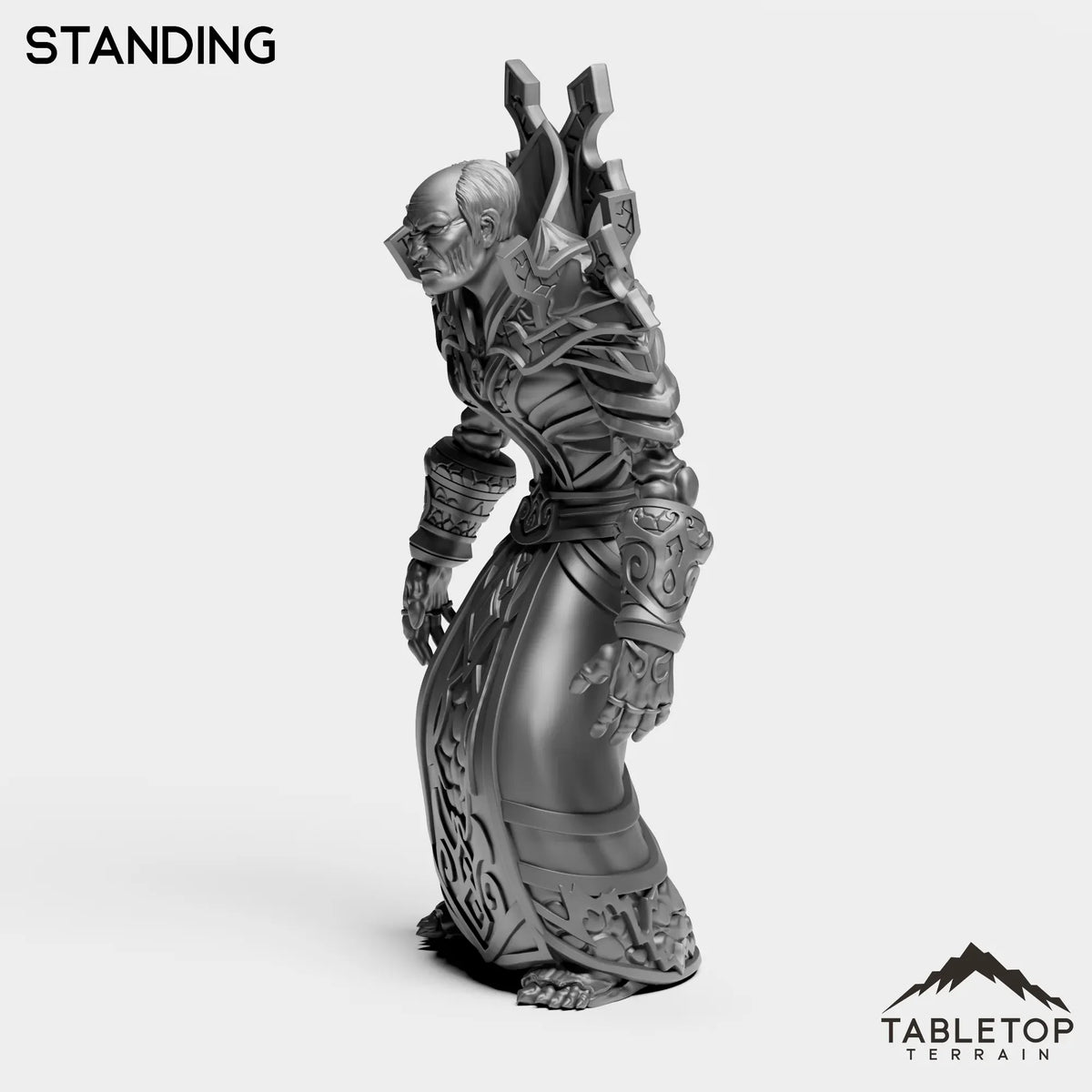 Tabletop Terrain Miniature Undead Mage Tier 1