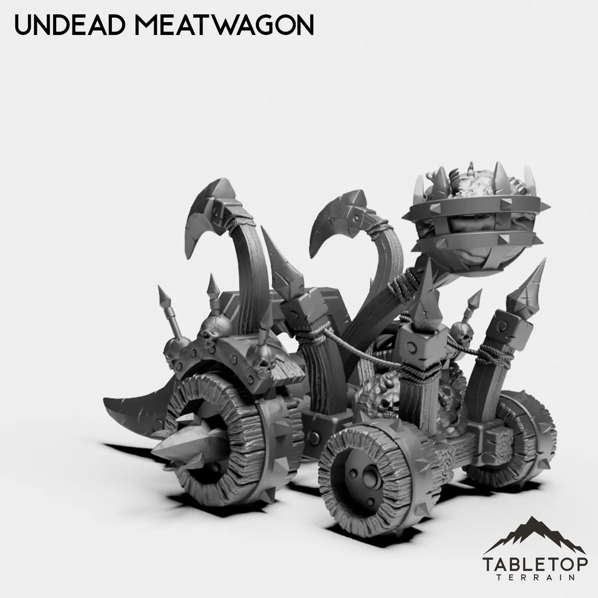 Tabletop Terrain Miniature Undead Meatwagon