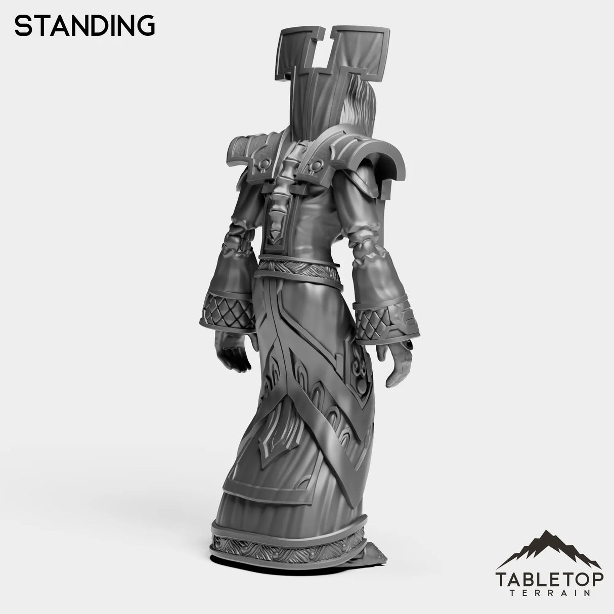 Tabletop Terrain Miniature Undead Priest Female Tier 1