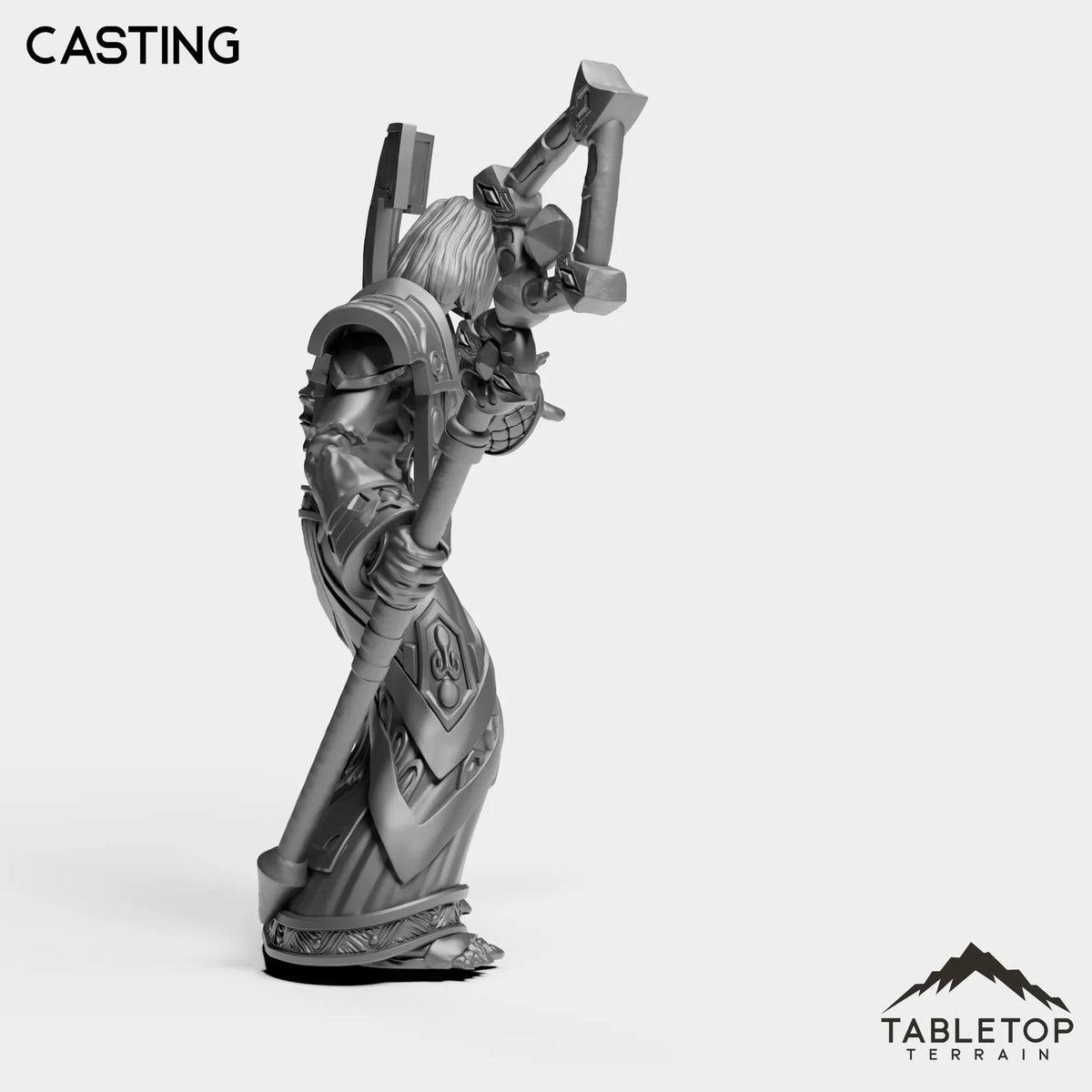 Tabletop Terrain Miniature Undead Priest Female Tier 1
