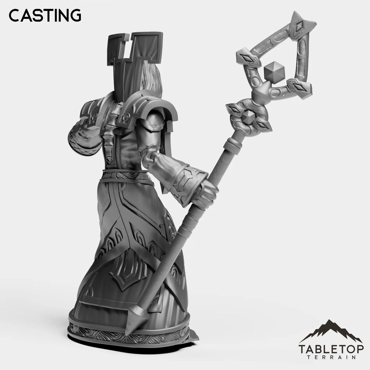Tabletop Terrain Miniature Undead Priest Female Tier 1