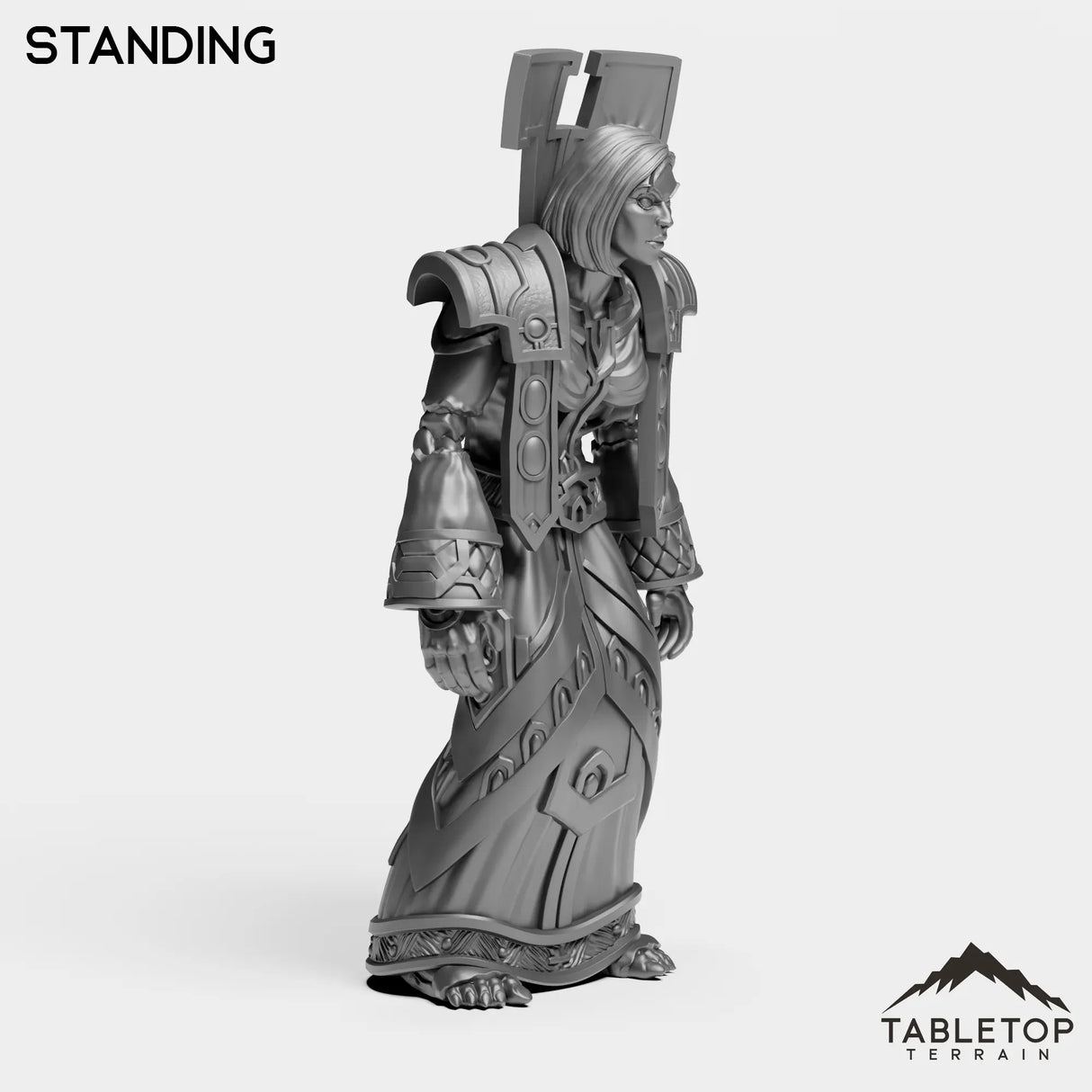 Tabletop Terrain Miniature Undead Priest Female Tier 1