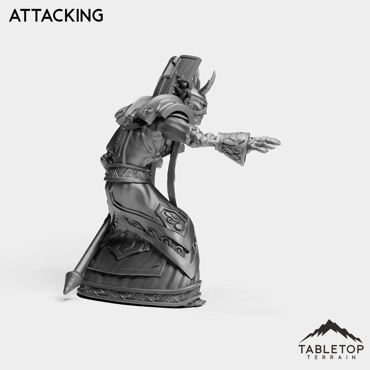 Tabletop Terrain Miniature Undead Priest Tier 1