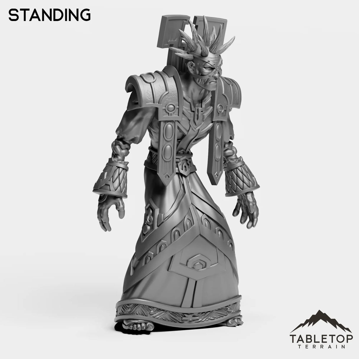 Tabletop Terrain Miniature Undead Priest Tier 1