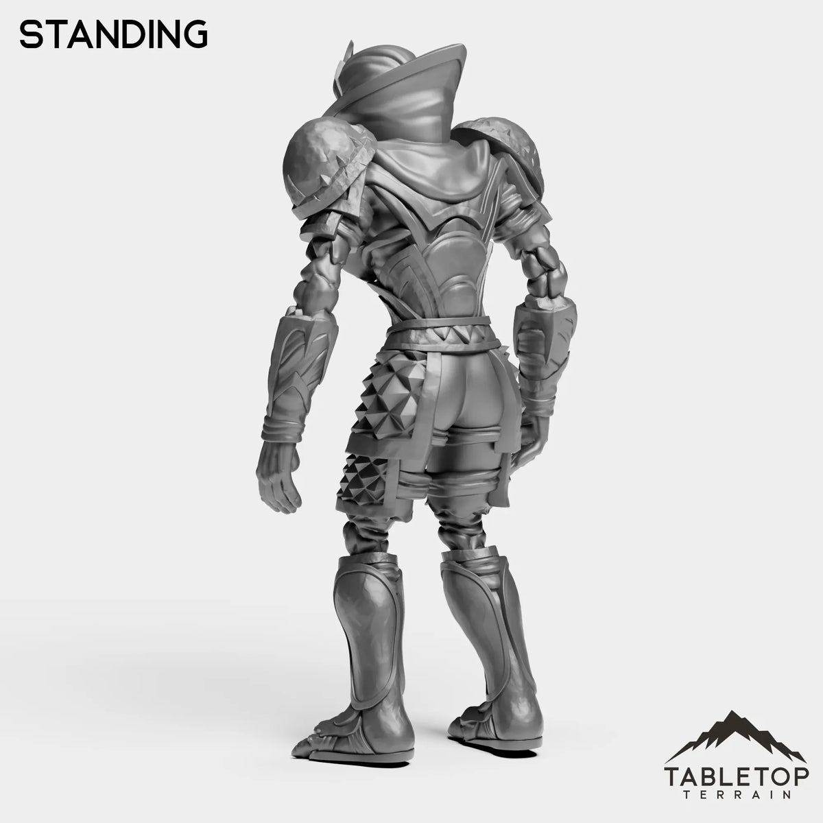 Tabletop Terrain Miniature Undead Rogue Female Tier 1