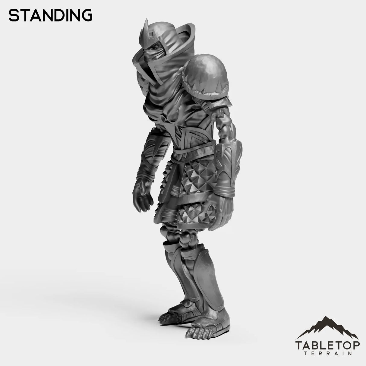 Tabletop Terrain Miniature Undead Rogue Female Tier 1