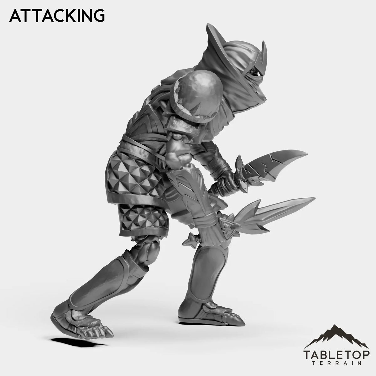 Tabletop Terrain Miniature Undead Rogue Female Tier 1