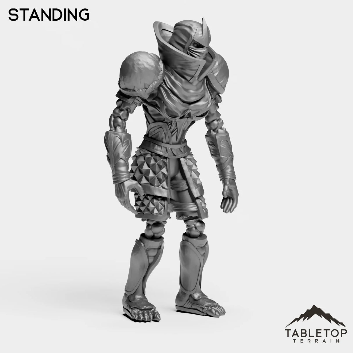 Tabletop Terrain Miniature Undead Rogue Female Tier 1