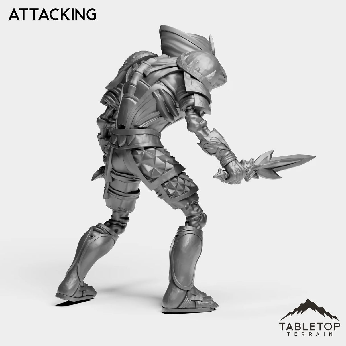 Tabletop Terrain Miniature Undead Rogue Tier 1