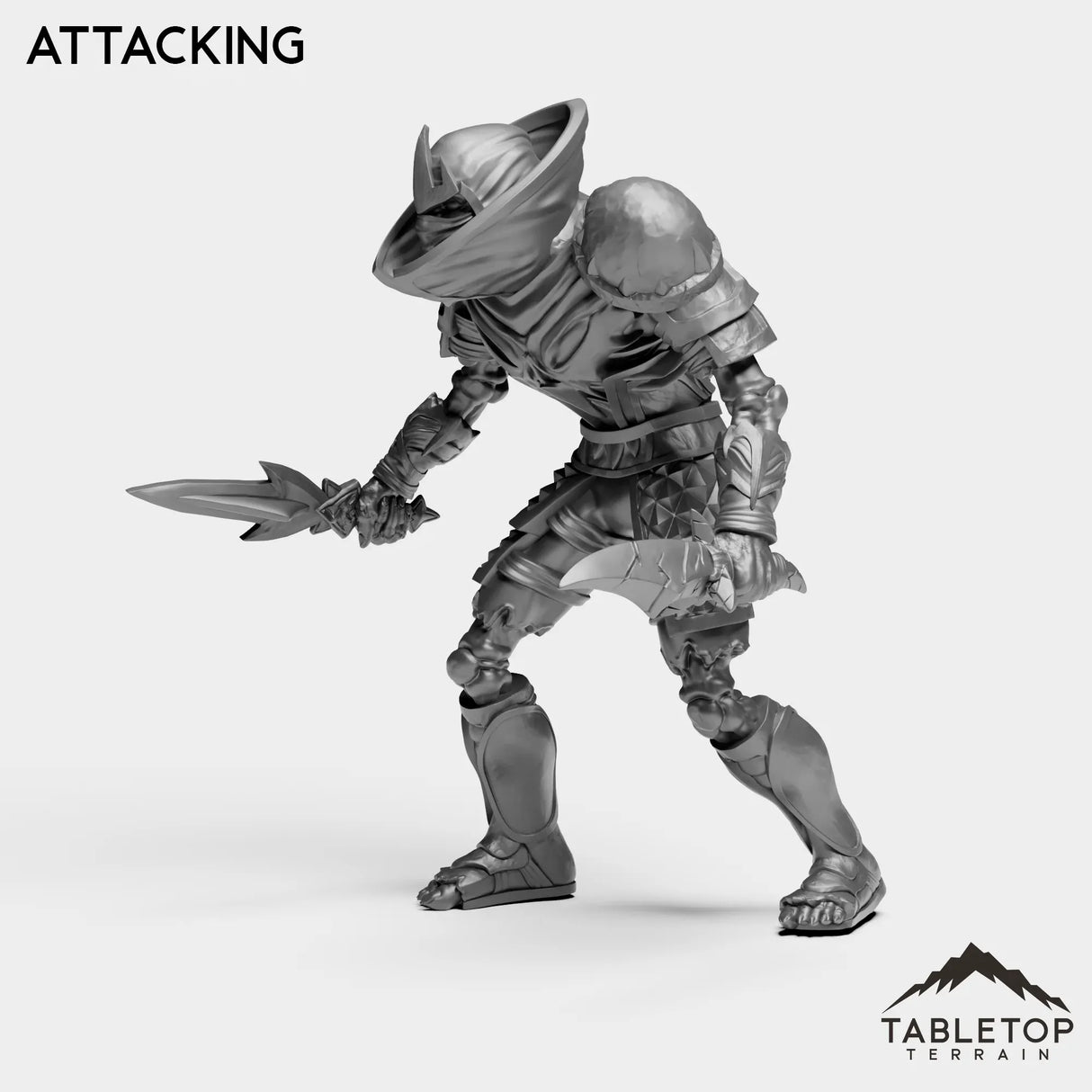 Tabletop Terrain Miniature Undead Rogue Tier 1