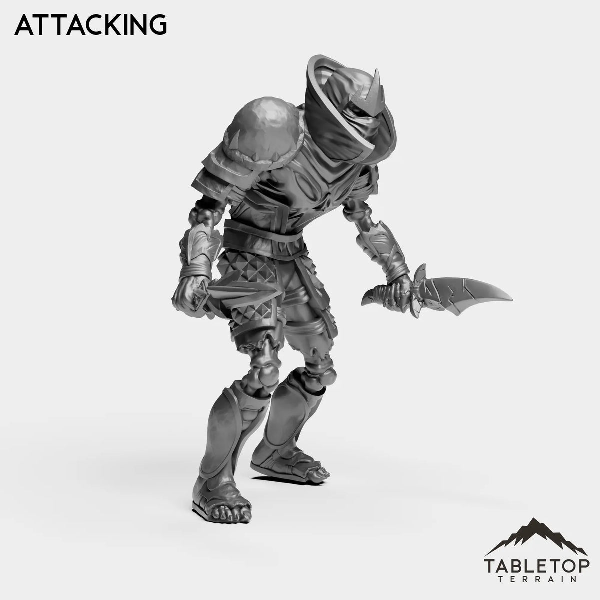 Tabletop Terrain Miniature Undead Rogue Tier 1