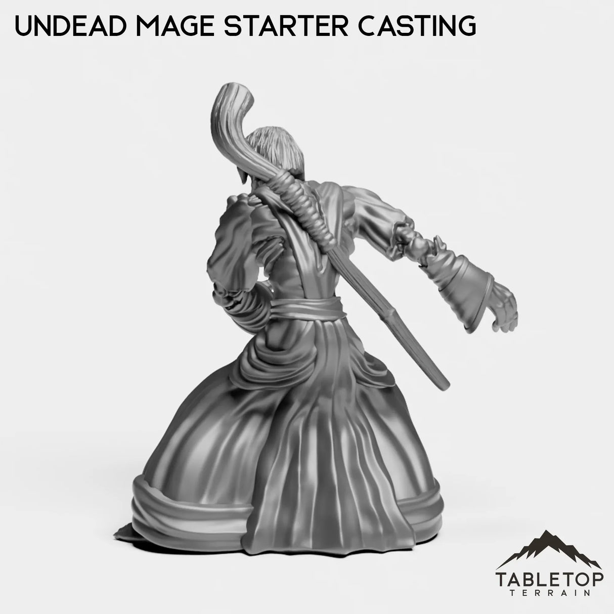 Tabletop Terrain Miniature Undead Starter Mage