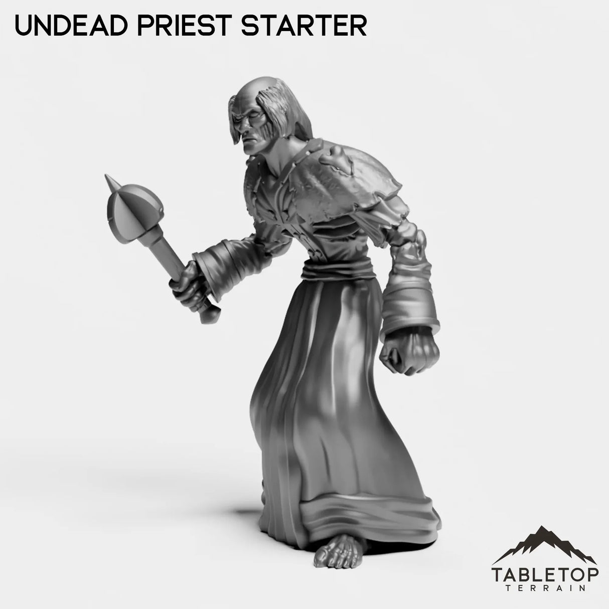 Tabletop Terrain Miniature Undead Starter Priest