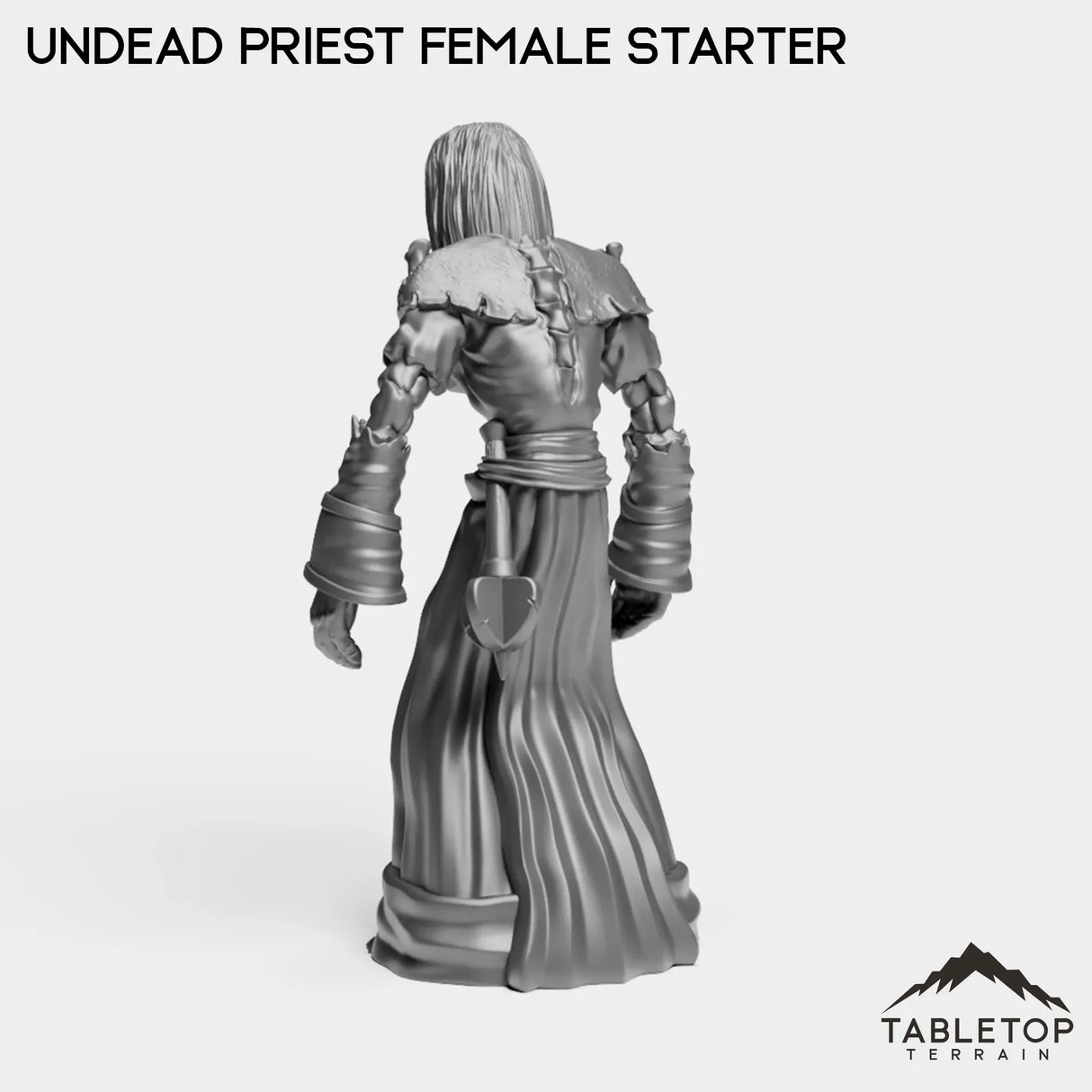 Tabletop Terrain Miniature Undead Starter Priest Female