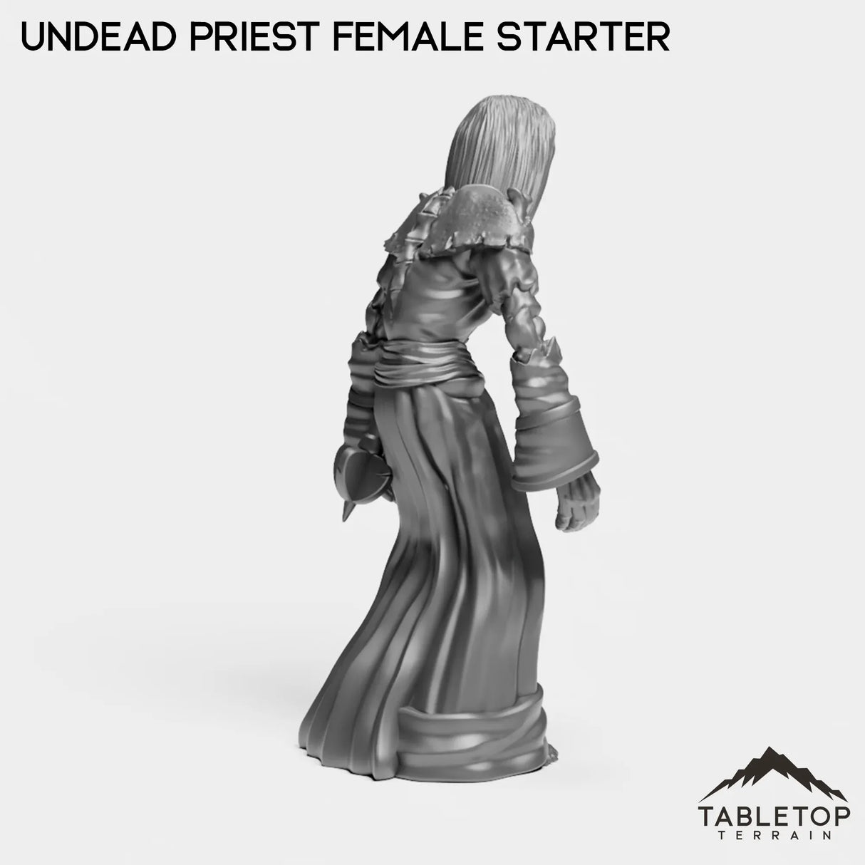Tabletop Terrain Miniature Undead Starter Priest Female