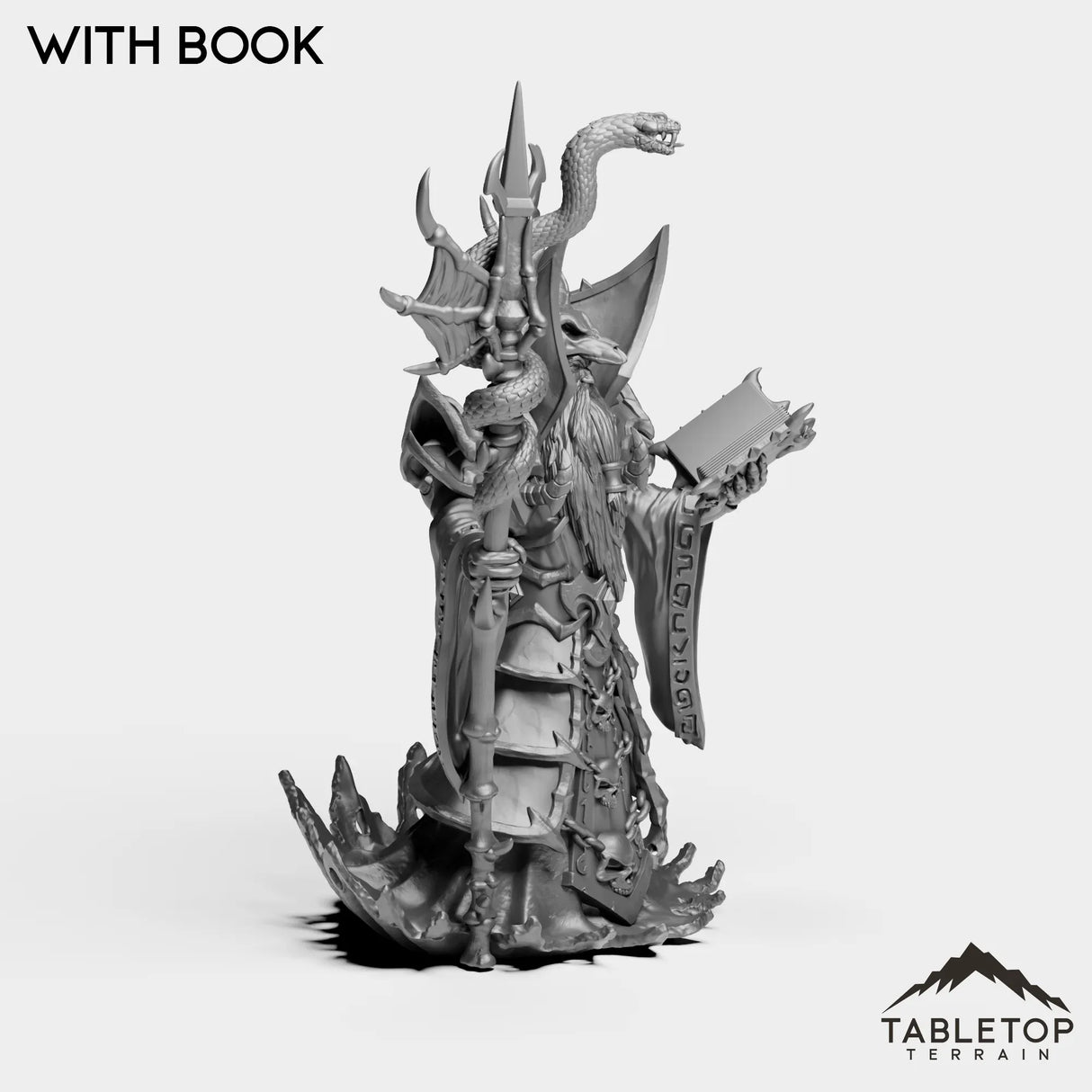 Tabletop Terrain Miniature Undead Supreme Necromancer