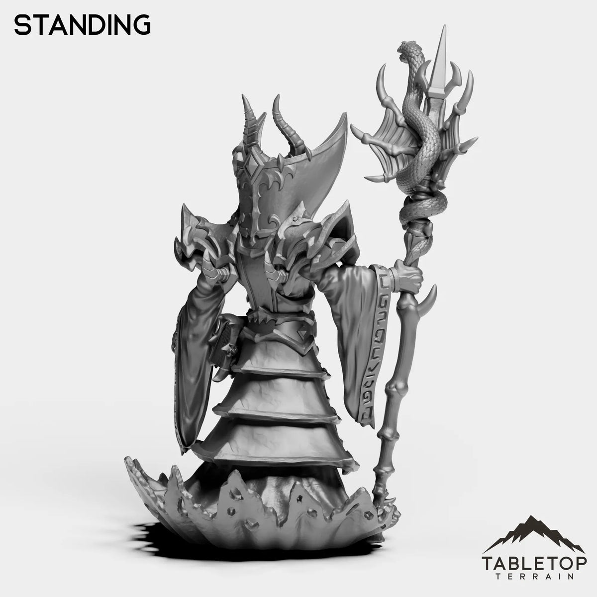 Tabletop Terrain Miniature Undead Supreme Necromancer